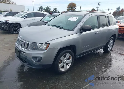 2016 Jeep Compass Sport from USA, damaged, VIN 1C4NJDBB3GD713082
